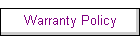 Warranty Policy